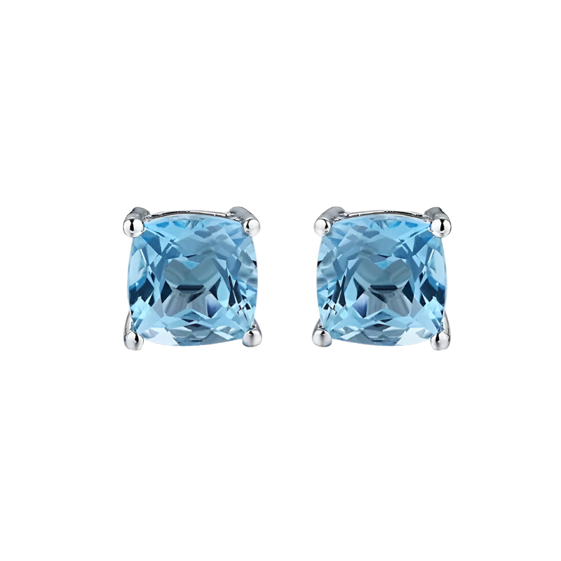 Color-Changing Zultanite/Diaspore Stud Earrings in Sterling Silver with White Rhodium Plating