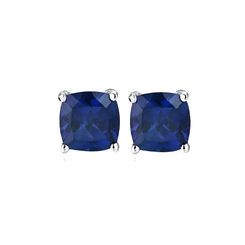 Color-Changing Zultanite/Diaspore Stud Earrings in Sterling Silver with White Rhodium Plating